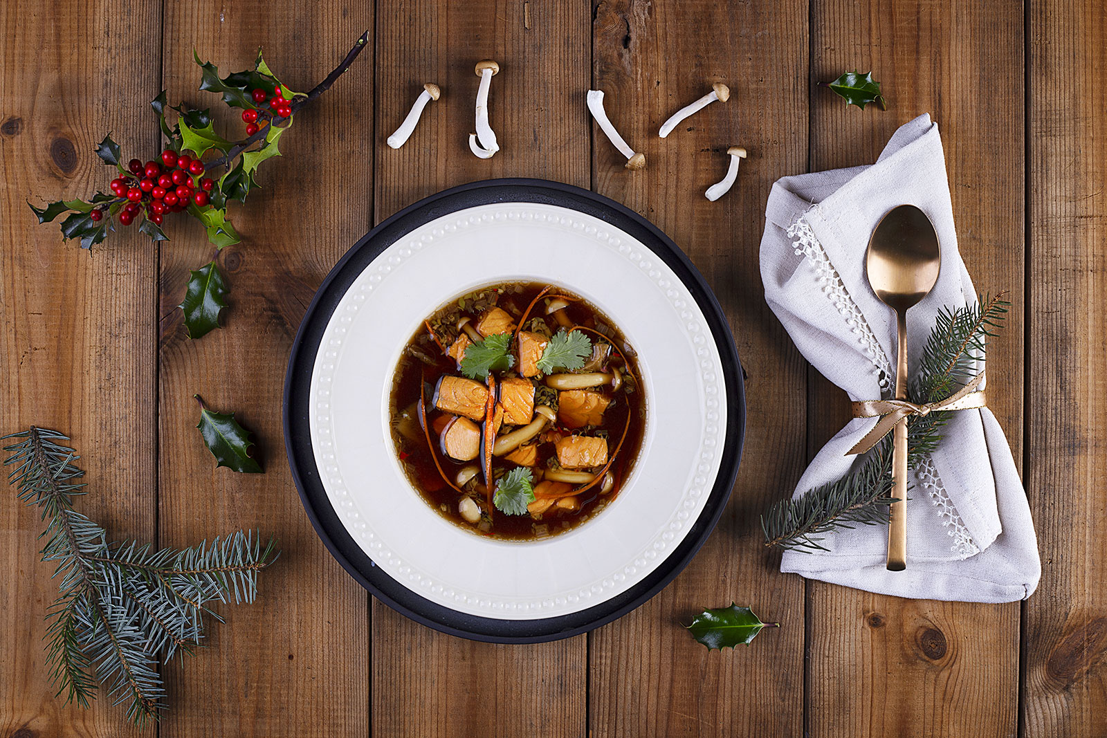 Mushroom and Fish Soup Mushroom and Fish Soup