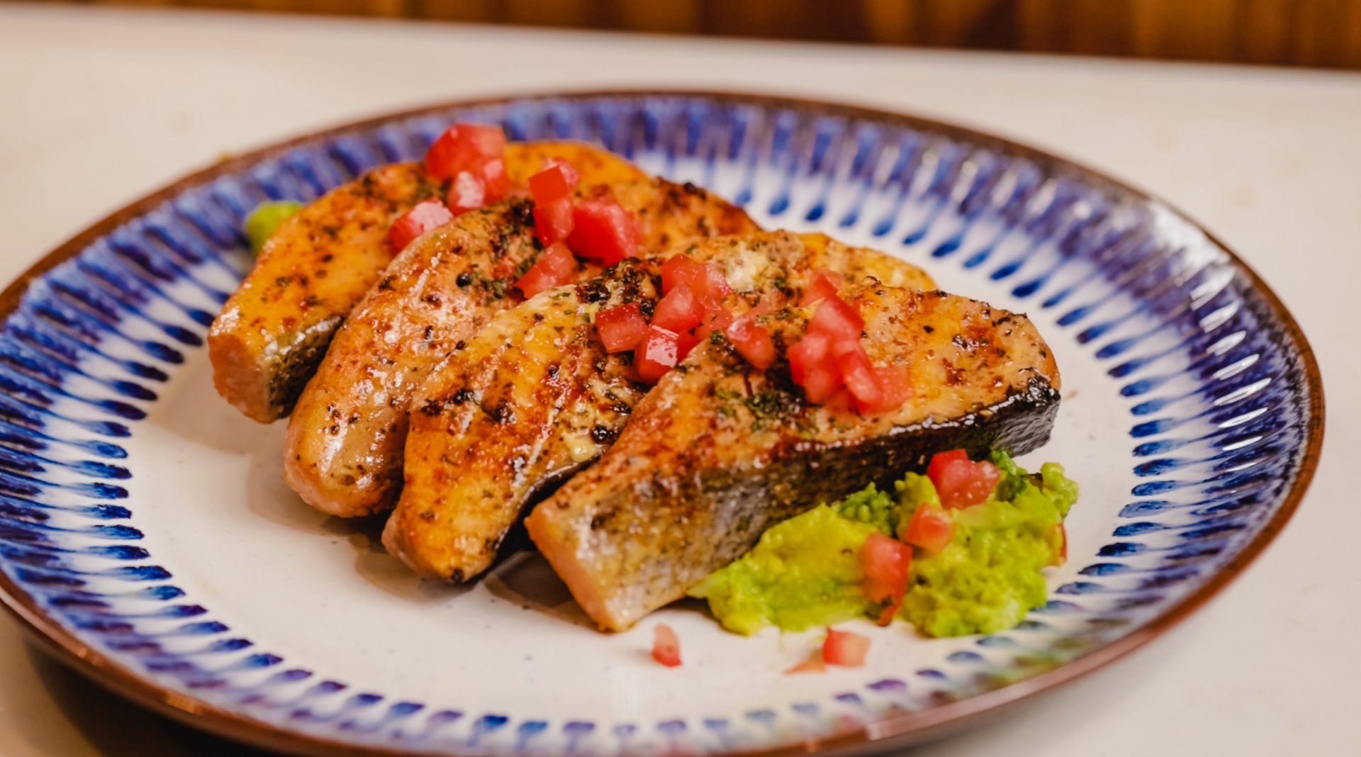 Mexican Seared Salmon Escallopinos Mexican Seared Salmon Escallopinos